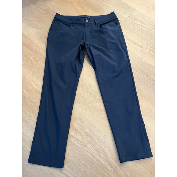 Lululemon Men's ABC Pants Caramel Brown, Size 34 - Picture 1 of 4